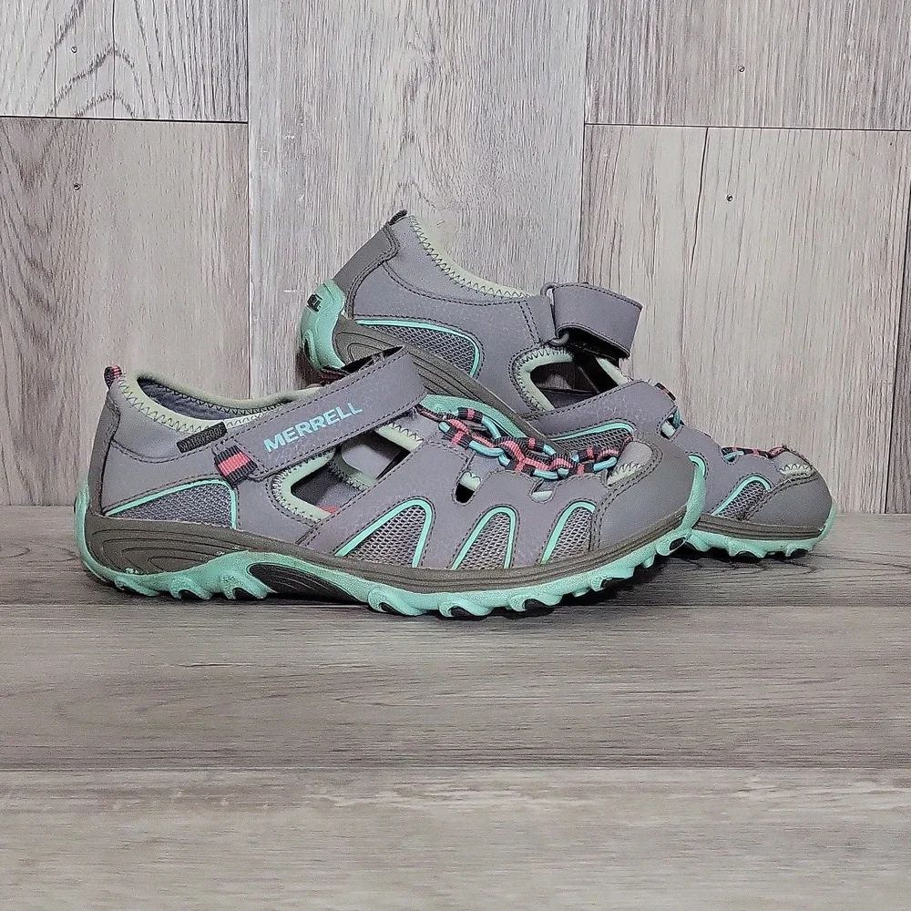 Merrell Hyrdo H20 Womens 5M Hiking Sandal Leather Waterproof‎ Adustable Strap